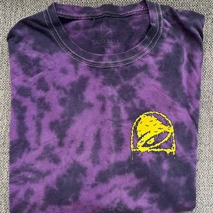 Taco Bell drop acid wash tee size Large
